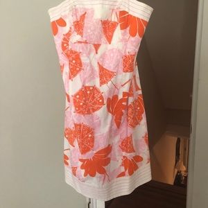 Lilly Pulitzer Orange Umbrella Dress